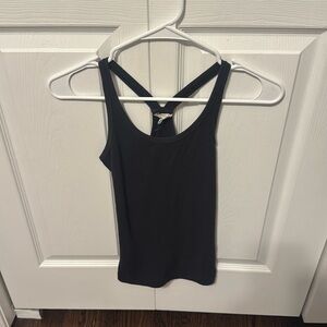 3/$15 77kids Black Ribbed Tank Top